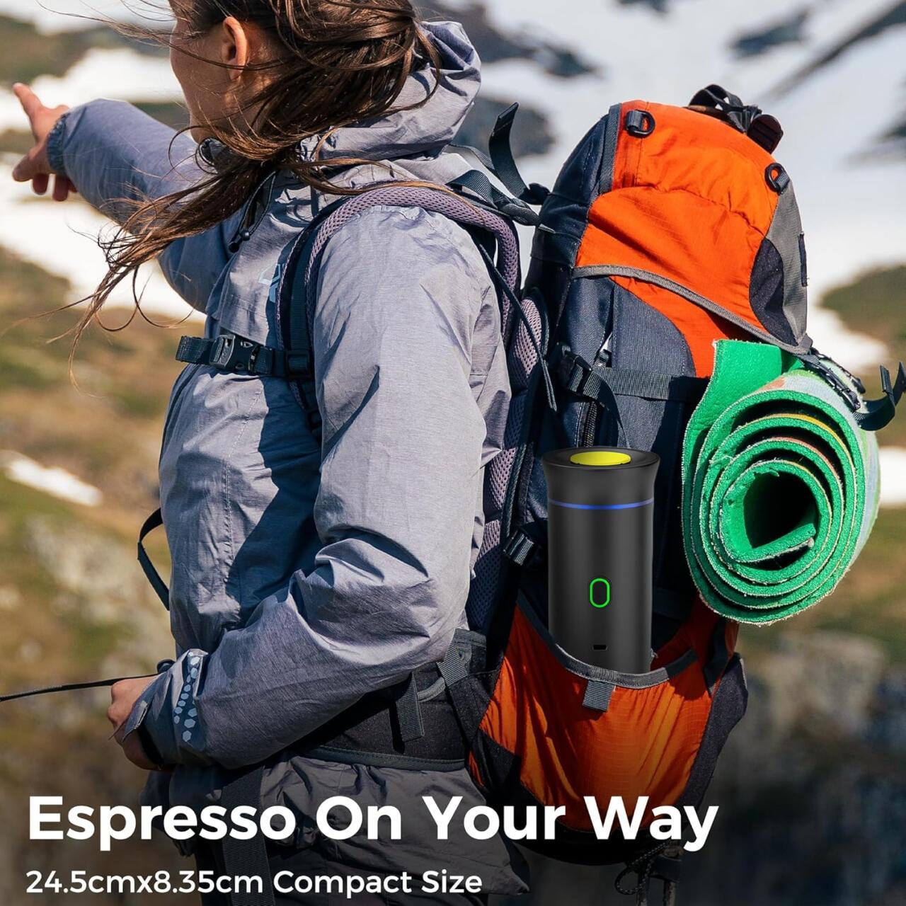 Cafetera Espresso Portátil 3 en 1