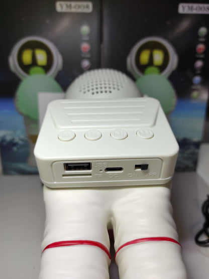 Astro Light: Lámpara de Astronauta con Altavoz Bluetooth