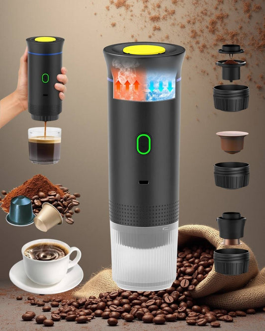 Cafetera Espresso Portátil 3 en 1