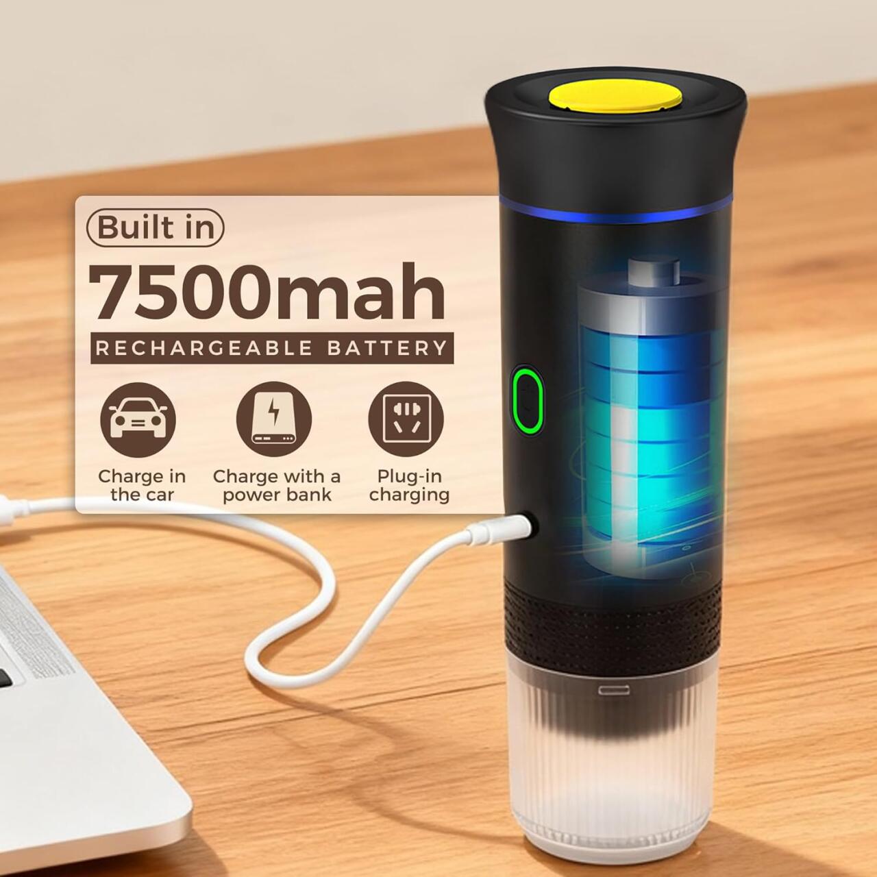 Cafetera Espresso Portátil 3 en 1